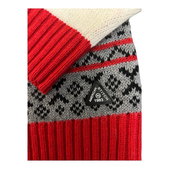 American Stitch Knitted Ugly Christmas Sweater - Unisex Size Medium - Picture 6 of 7